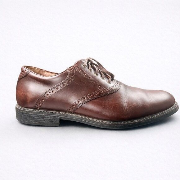 Johnston & Murphy XC4 Waterproof Oxford Dress Shoes Brown Leather Mens 10 main image 6